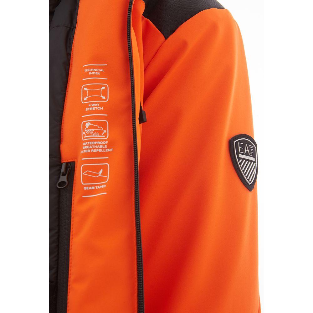EA7 Emporio Armani Radiant Orange EA7 Lightweight Jacket EA7 Emporio Armani Chocolate