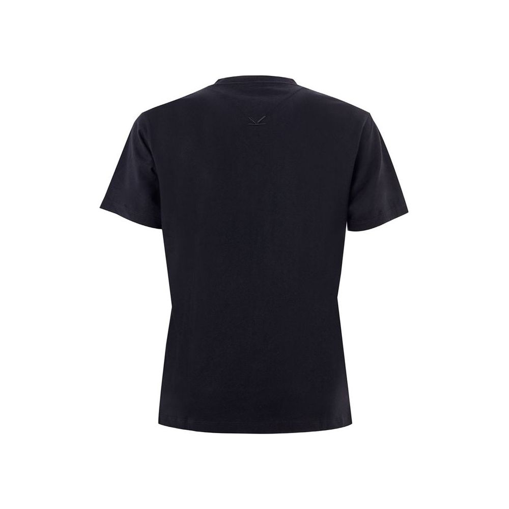 Kenzo Elegant Cotton Tee in Timeless Black Kenzo Black