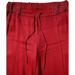 Dolce & Gabbana Red Viscose Straight Fit Pants PAN76259-42