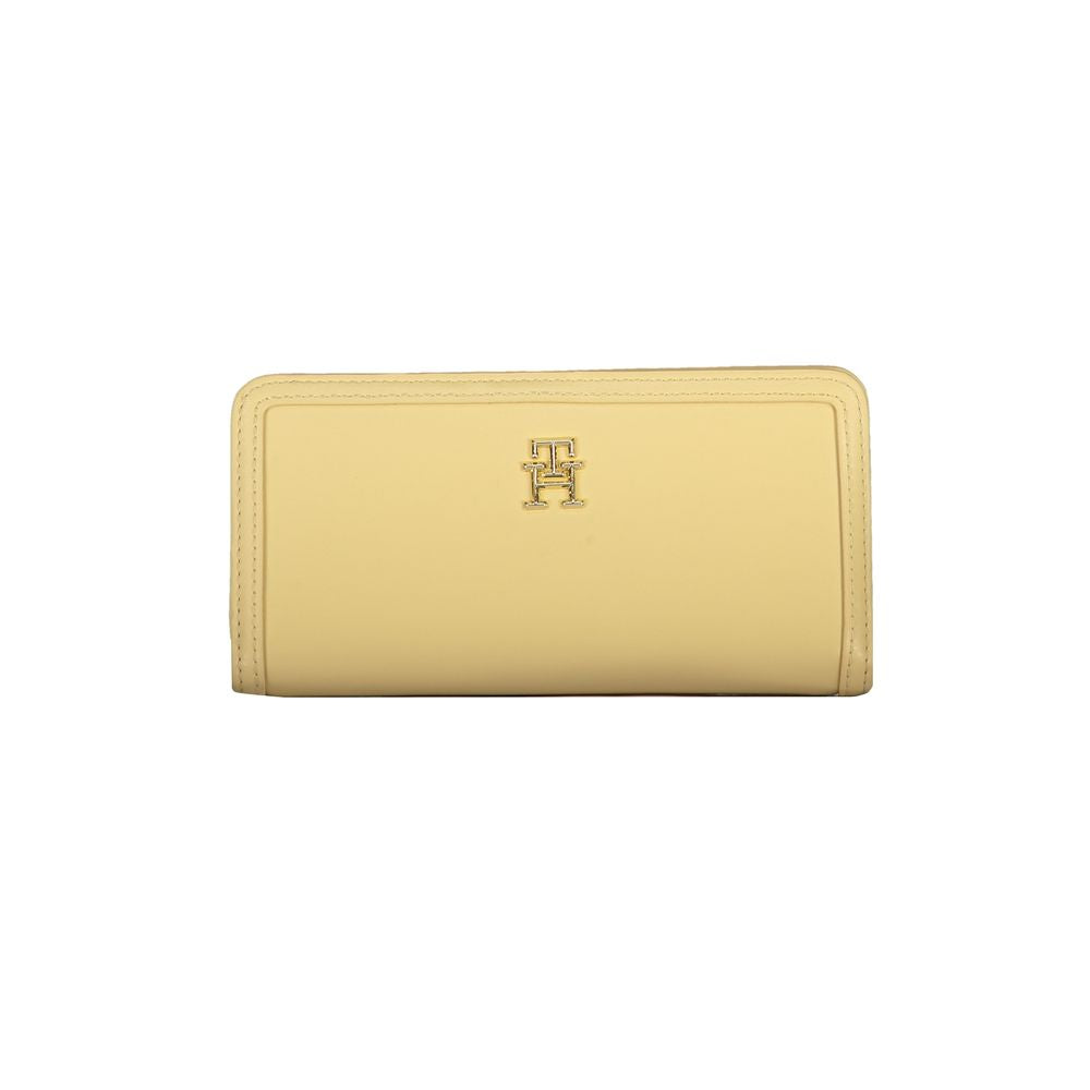 Tommy Hilfiger Beige Polyethylene Wallet Tommy Hilfiger Tan