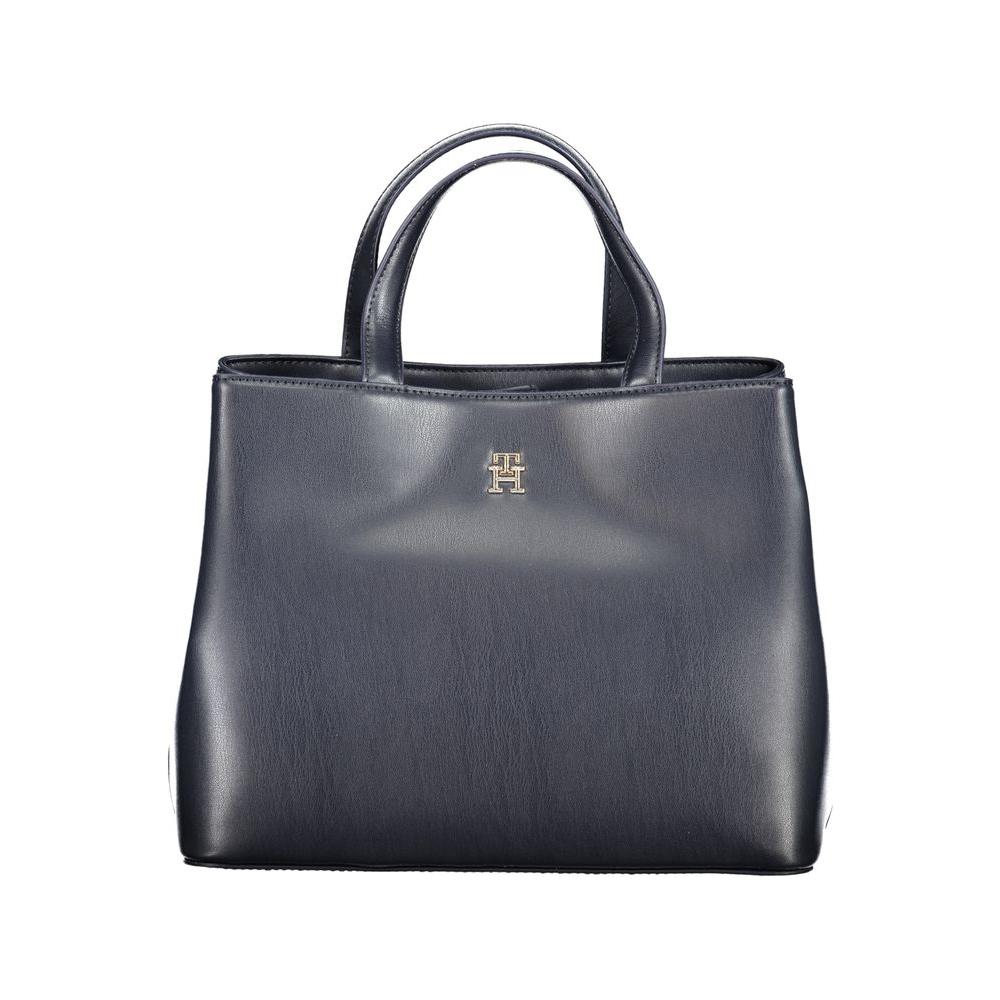 Tommy Hilfiger Blue Polyethylene Handbag Tommy Hilfiger Dim Gray