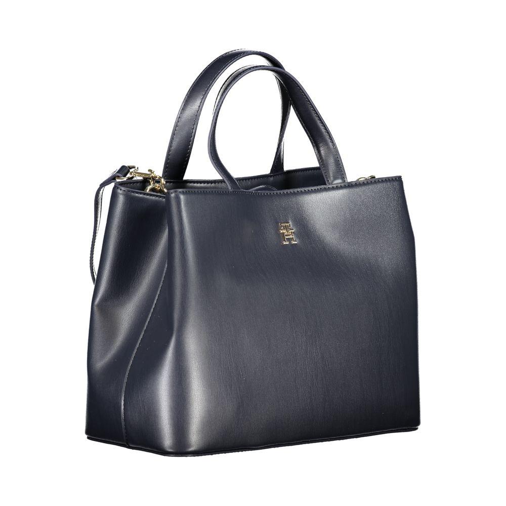 Tommy Hilfiger Blue Polyethylene Handbag Tommy Hilfiger Dark Slate Gray