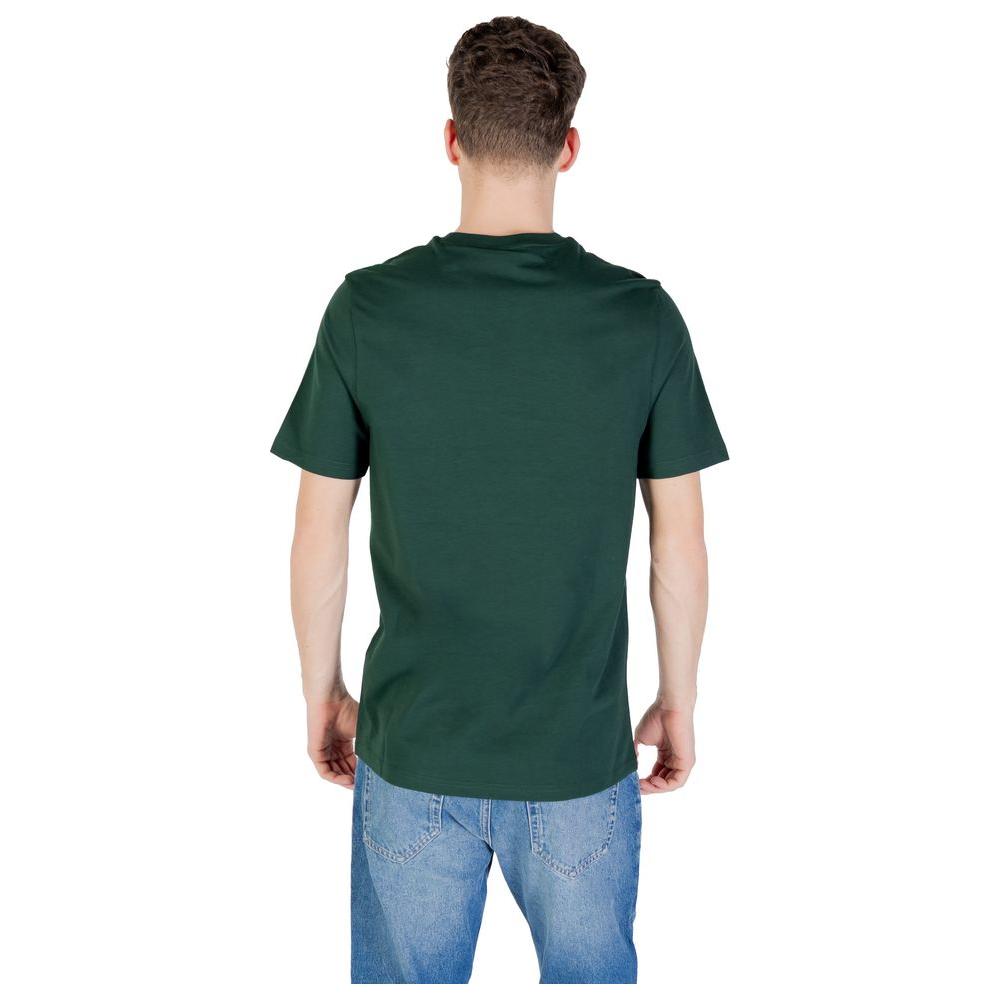 Lyle & Scott Green Cotton T-Shirt Lyle & Scott Dark Slate Gray