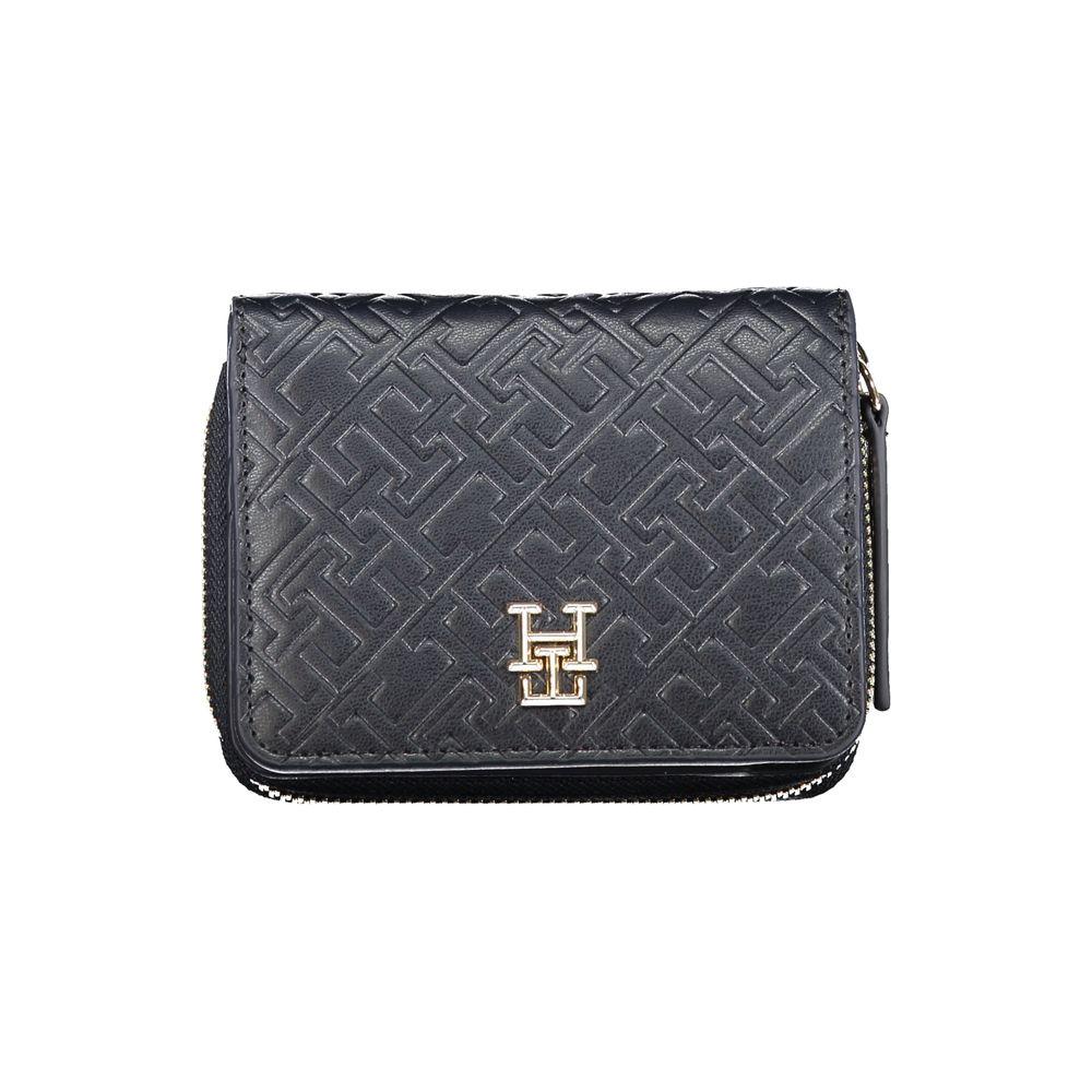 Tommy Hilfiger Blue Polyethylene Wallet Tommy Hilfiger Dark Slate Gray