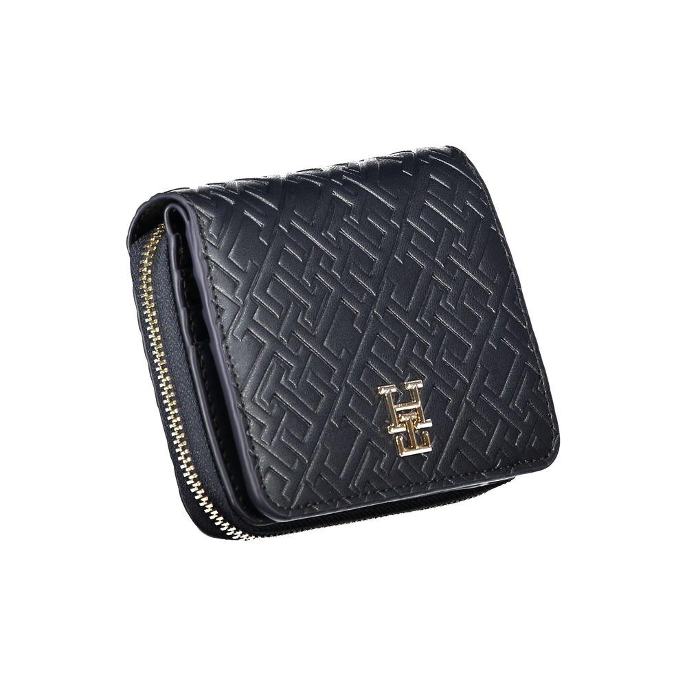 Tommy Hilfiger Blue Polyethylene Wallet Tommy Hilfiger Dark Slate Gray
