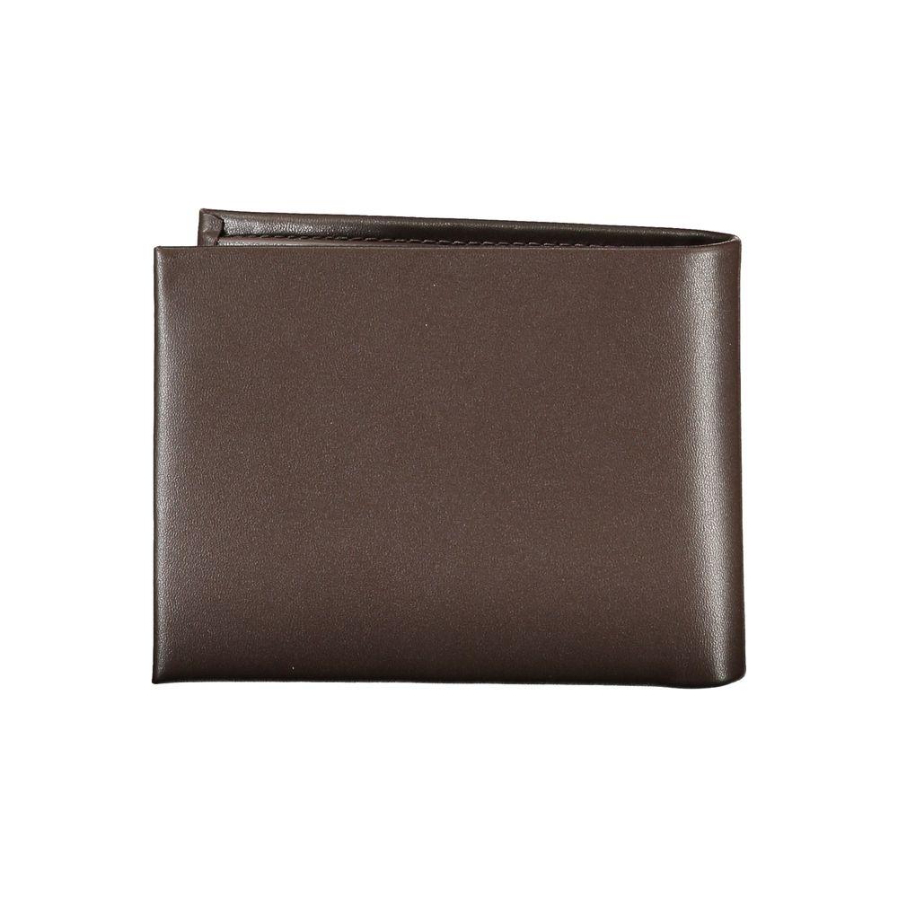 Calvin Klein Elegant Leather Wallet with RFID Block Calvin Klein Dark Slate Gray