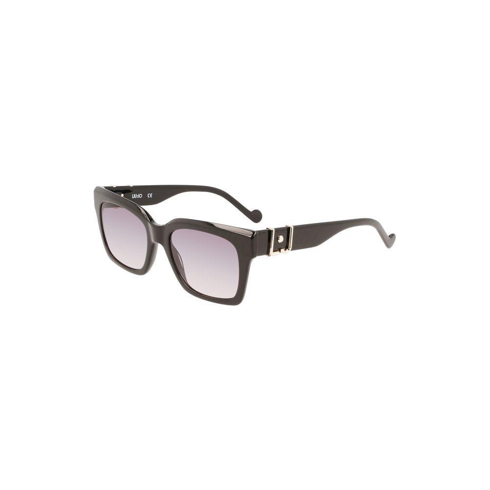 Liu Jo Black Acetate Sunglasses Liu Jo Gray
