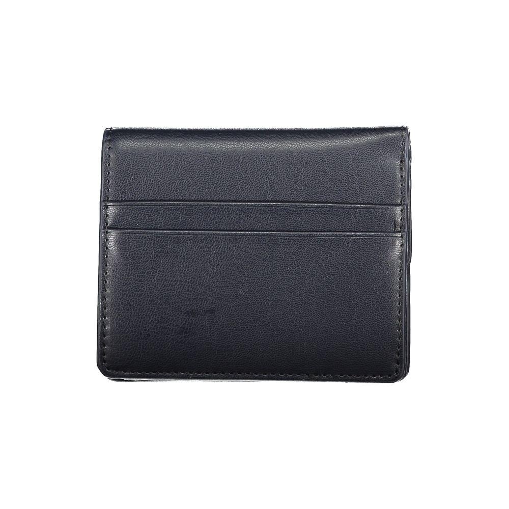 Tommy Hilfiger Blue Polyethylene Wallet Tommy Hilfiger Dark Slate Gray