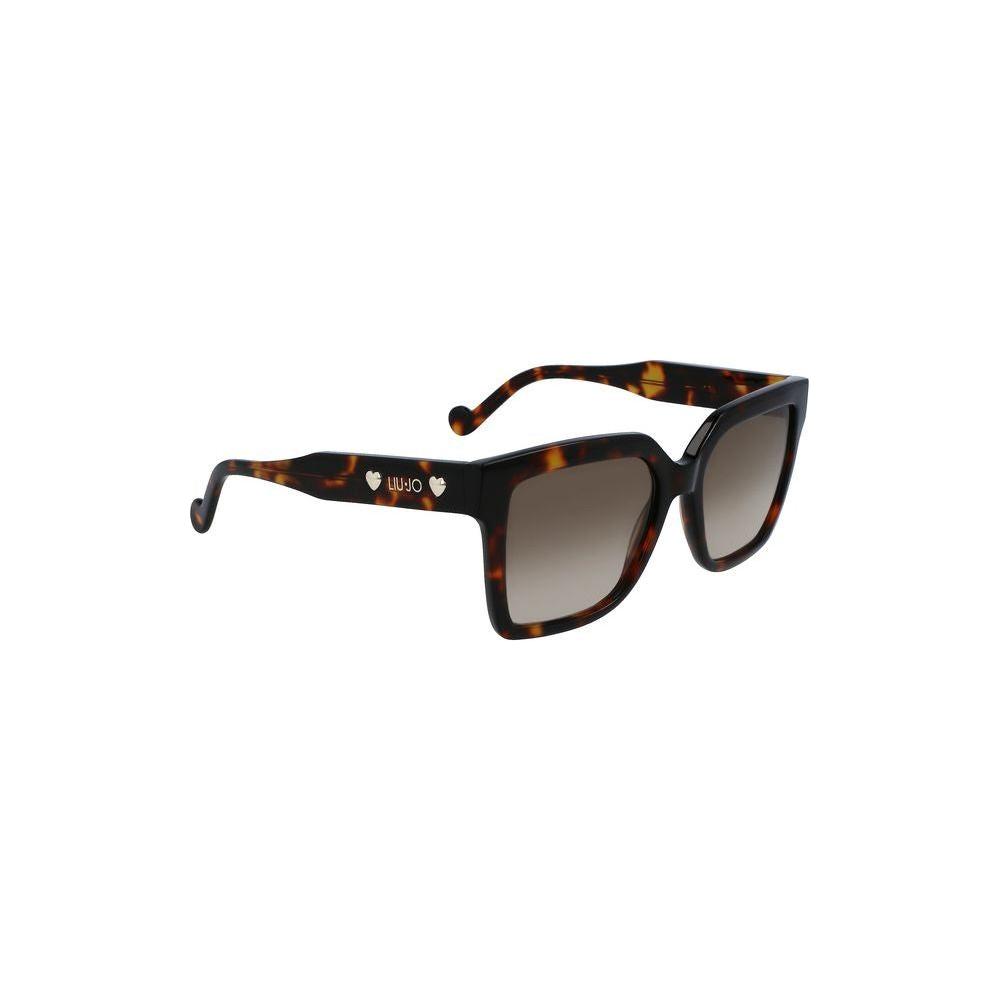 Liu Jo Brown Acetate Sunglasses Liu Jo Dark Slate Gray