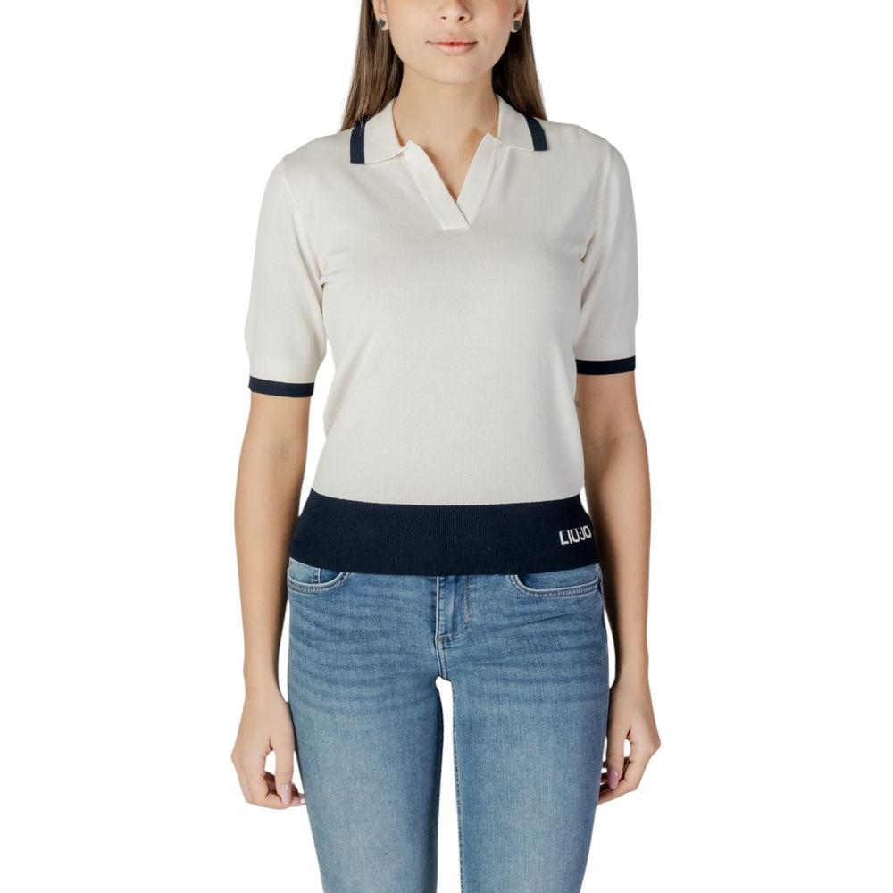 Liu Jo White Viscose Tops & T-Shirt