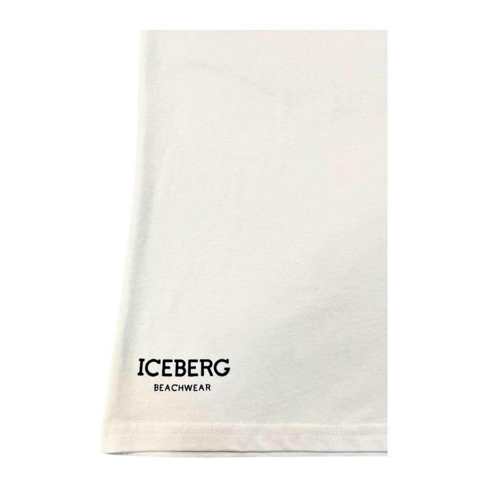 Iceberg White Cotton Men T-Shirt