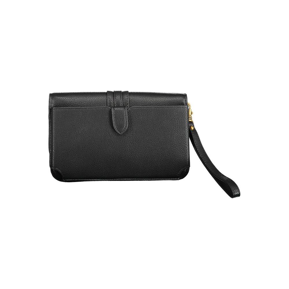 Guess Jeans Black Polyethylene Women Wallet Guess Jeans Dark Slate Gray