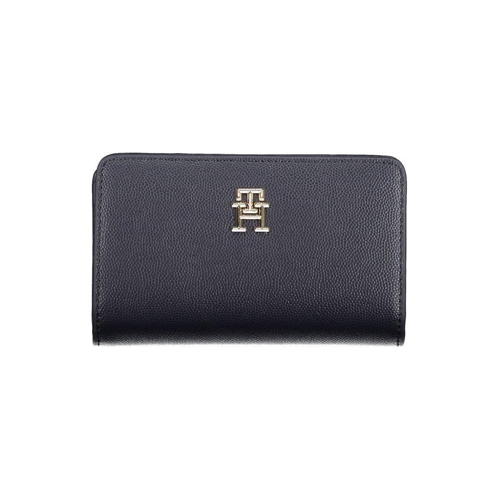 Tommy Hilfiger Blue Polyethylene Women Wallet Tommy Hilfiger Dark Slate Gray