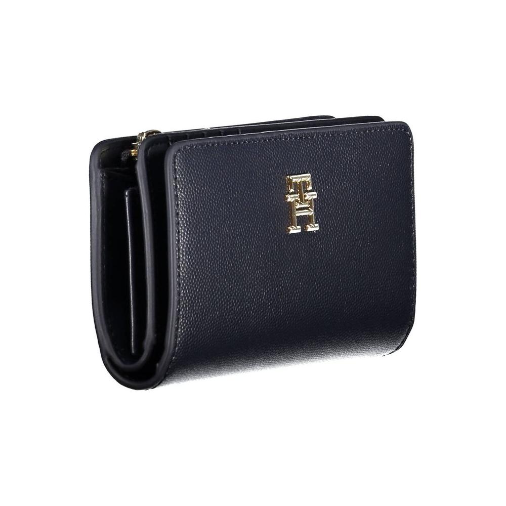 Tommy Hilfiger Blue Polyethylene Women Wallet Tommy Hilfiger Dark Slate Gray