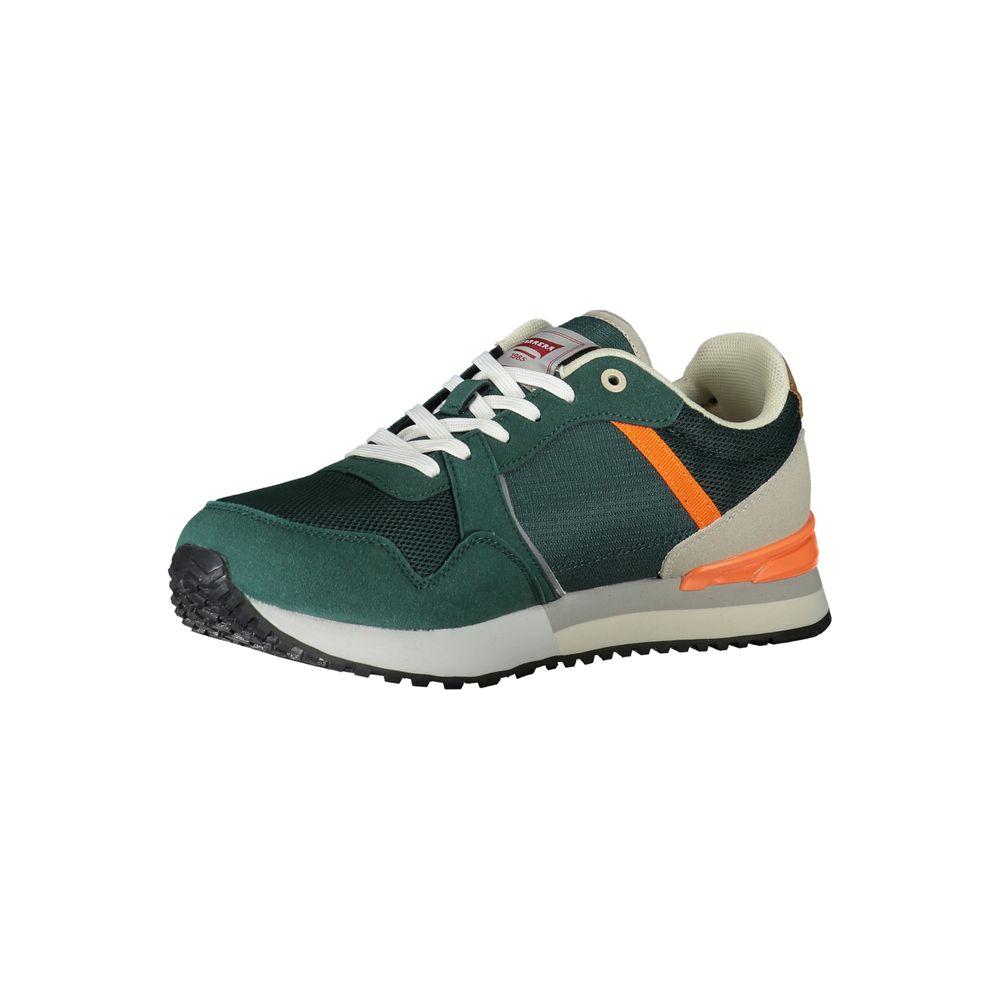 Carrera Green Polyester Sneaker Carrera Tan
