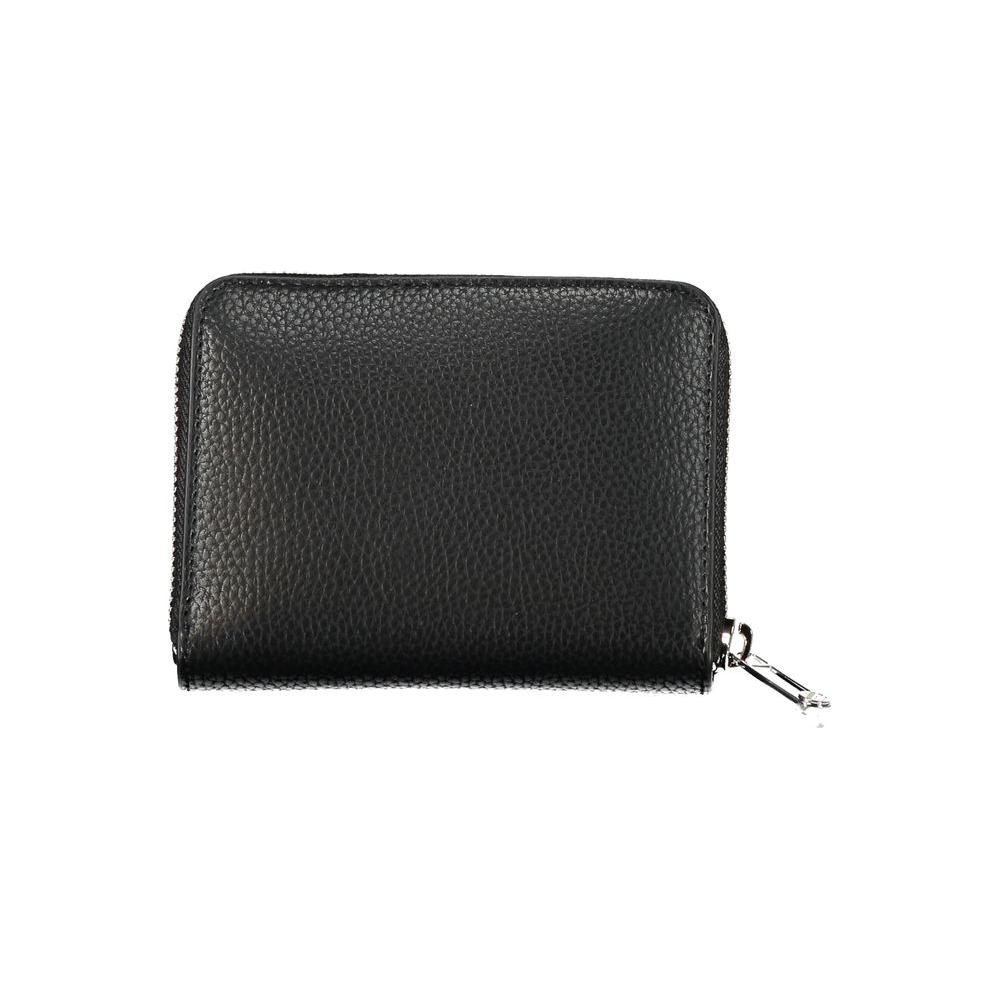 Tommy Hilfiger Elegant Black Polyethylene Wallet Tommy Hilfiger Dark Slate Gray