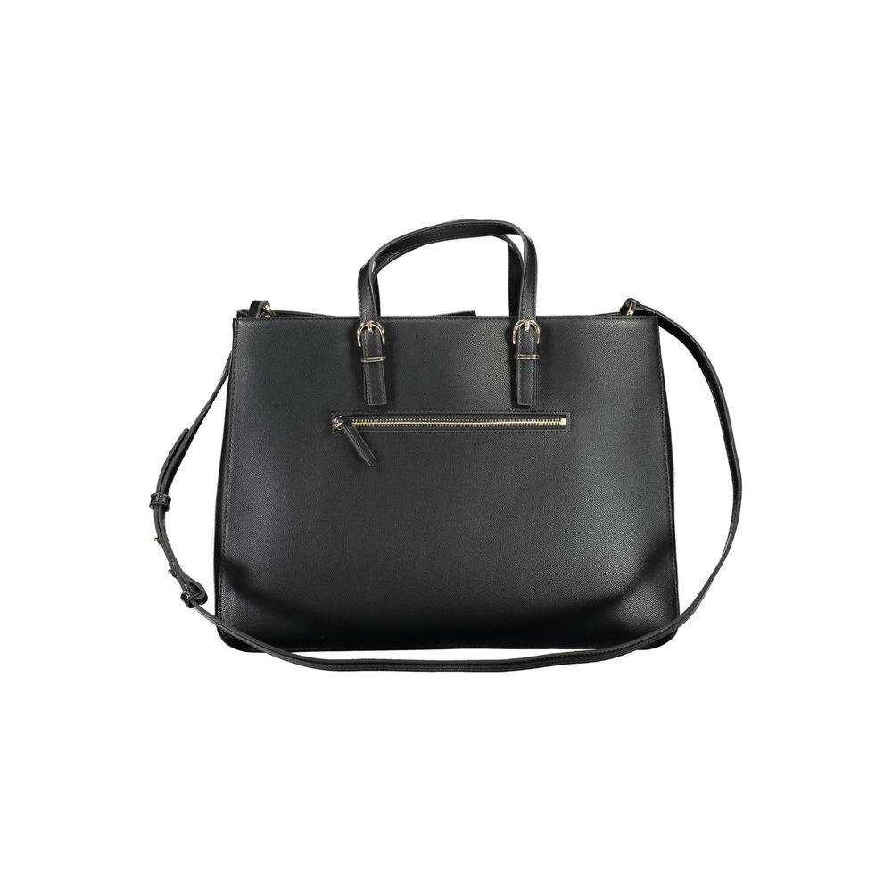Tommy Hilfiger Black Polyethylene Women Handbag Tommy Hilfiger Dark Slate Gray