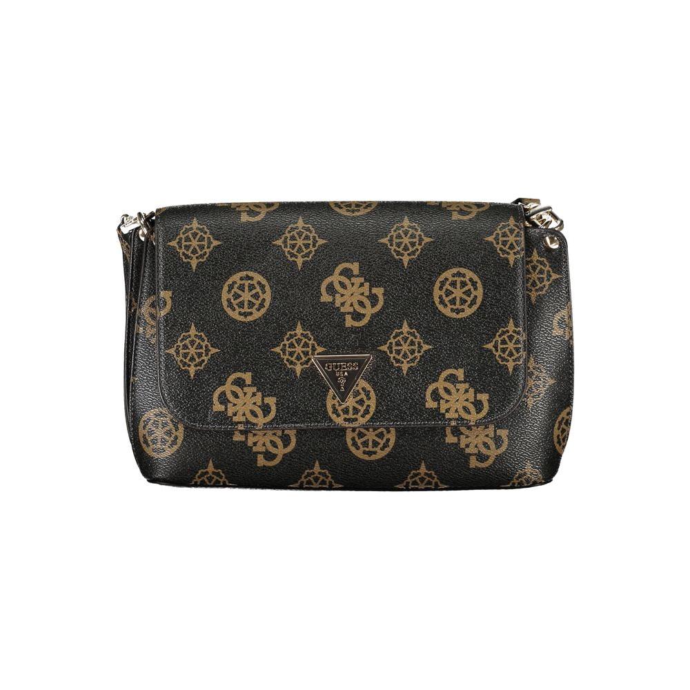 Guess Jeans Brown Polyethylene Handbag Guess Jeans Dark Slate Gray