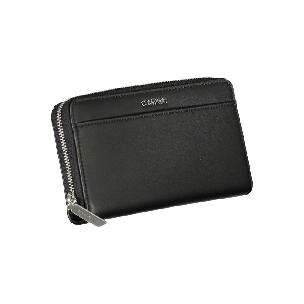 Calvin Klein Elegant Black RFID Secure Wallet Calvin Klein Dark Slate Gray