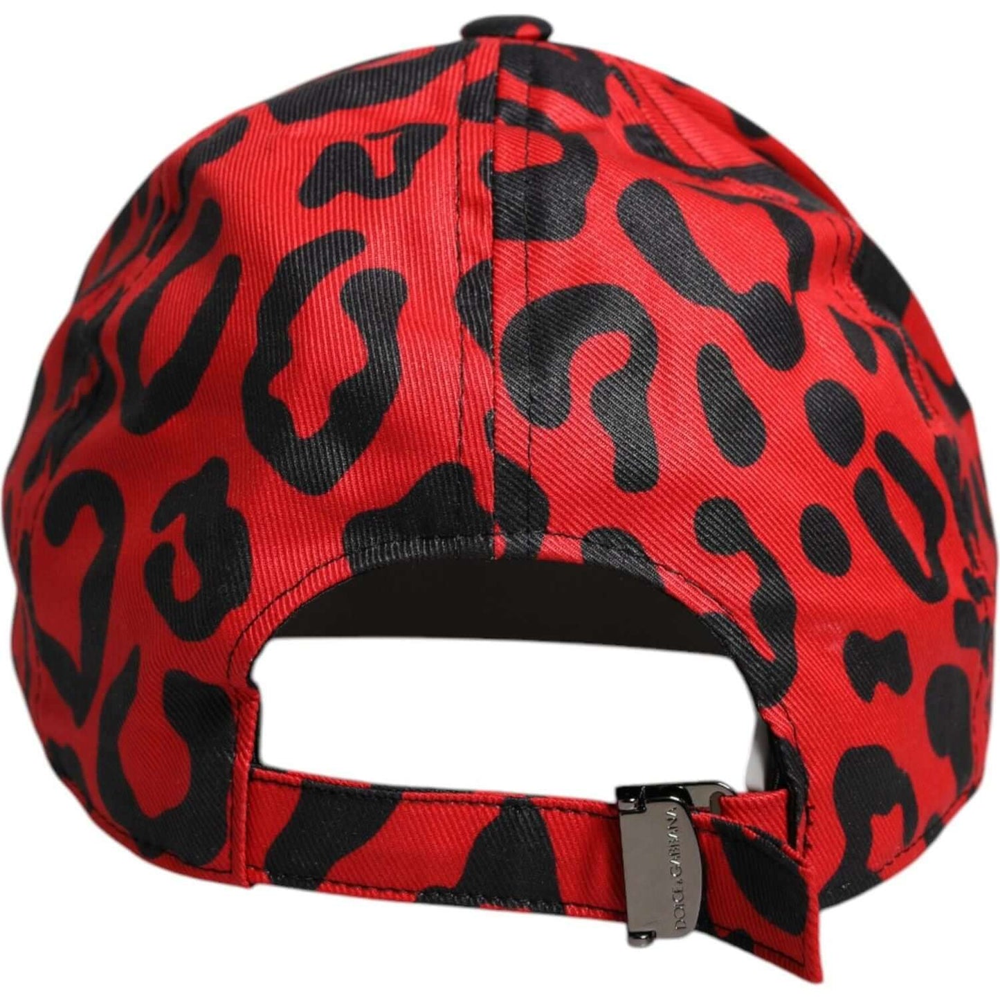 Dolce & Gabbana Red Cotton 6 Panels Women Baseball Cap Dolce & Gabbana Dark Slate Gray