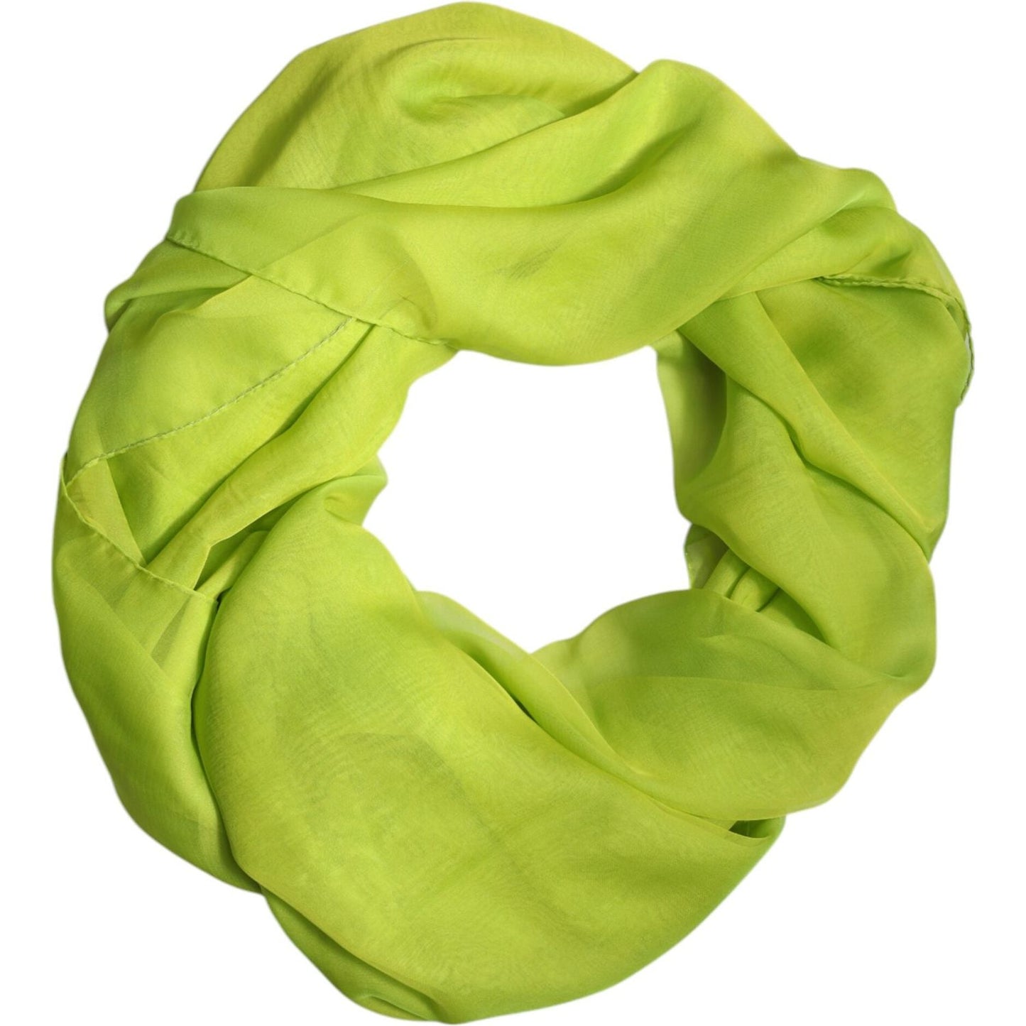 Dolce & Gabbana Dolce & Gabbana Green Silk Rectangle Wrap Shawl Neck Warmer Scarf MS7482 1728,67345645728,Accessories,Dolce & Gabbana,Green,Material: 100% Silk,New with tags,Scarves - Women - Accessories,Women,Women - Accessories