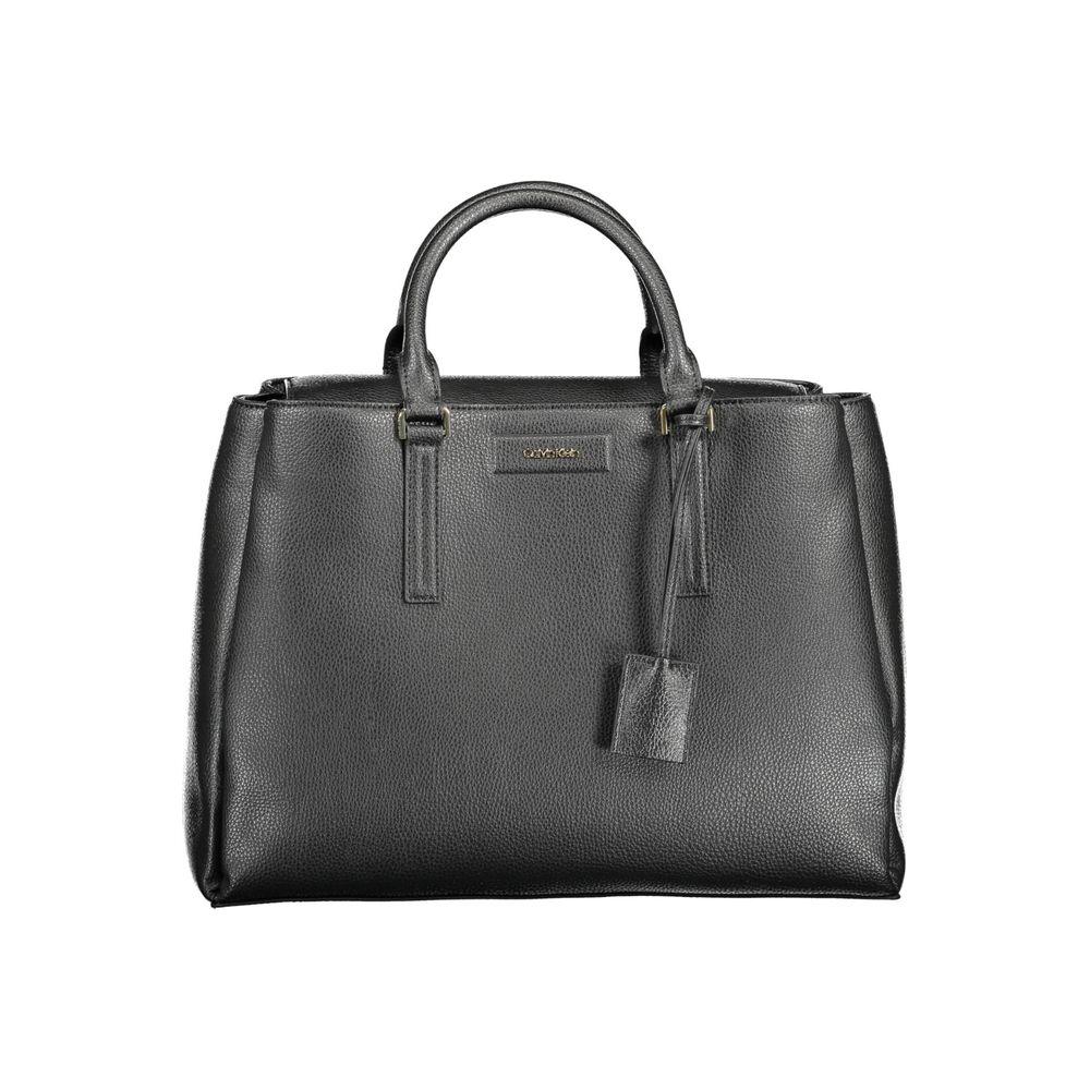 Calvin Klein Black Polyester Women Handbag Calvin Klein Dark Slate Gray