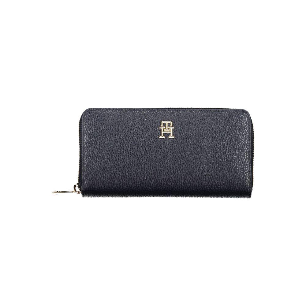 Tommy Hilfiger Blue Polyethylene Women Wallet Tommy Hilfiger Dark Slate Gray