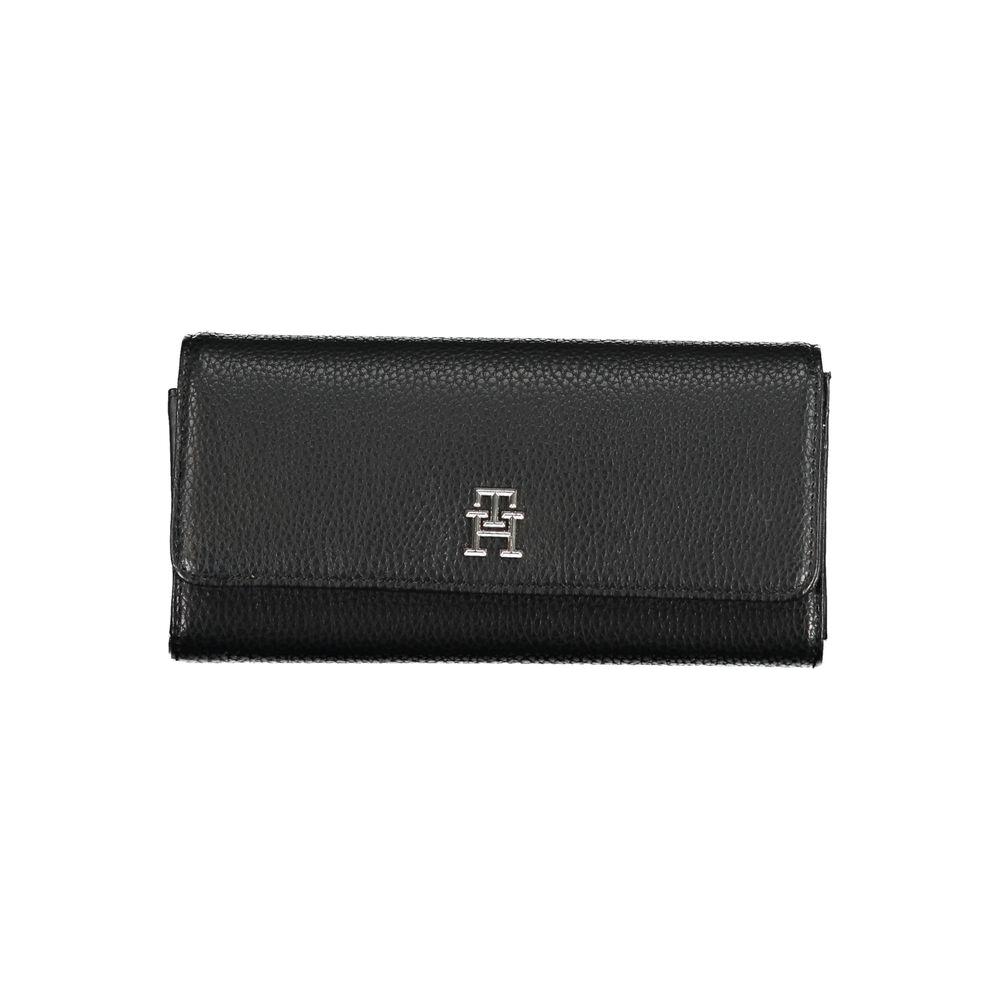 Tommy Hilfiger Elegant Quadruple Compartment Wallet Tommy Hilfiger Dark Slate Gray