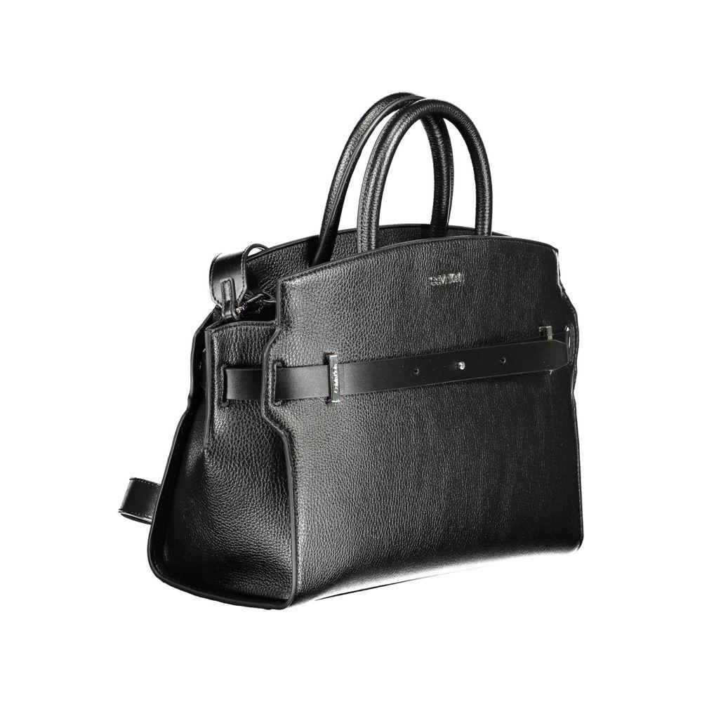 Calvin Klein Black Polyethylene Women Handbag Calvin Klein Dark Slate Gray