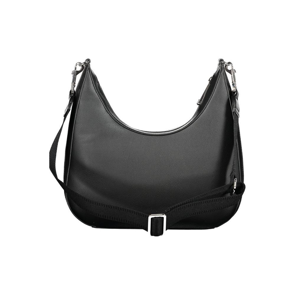 Tommy Hilfiger Black Polyester Handbag Tommy Hilfiger Dark Slate Gray