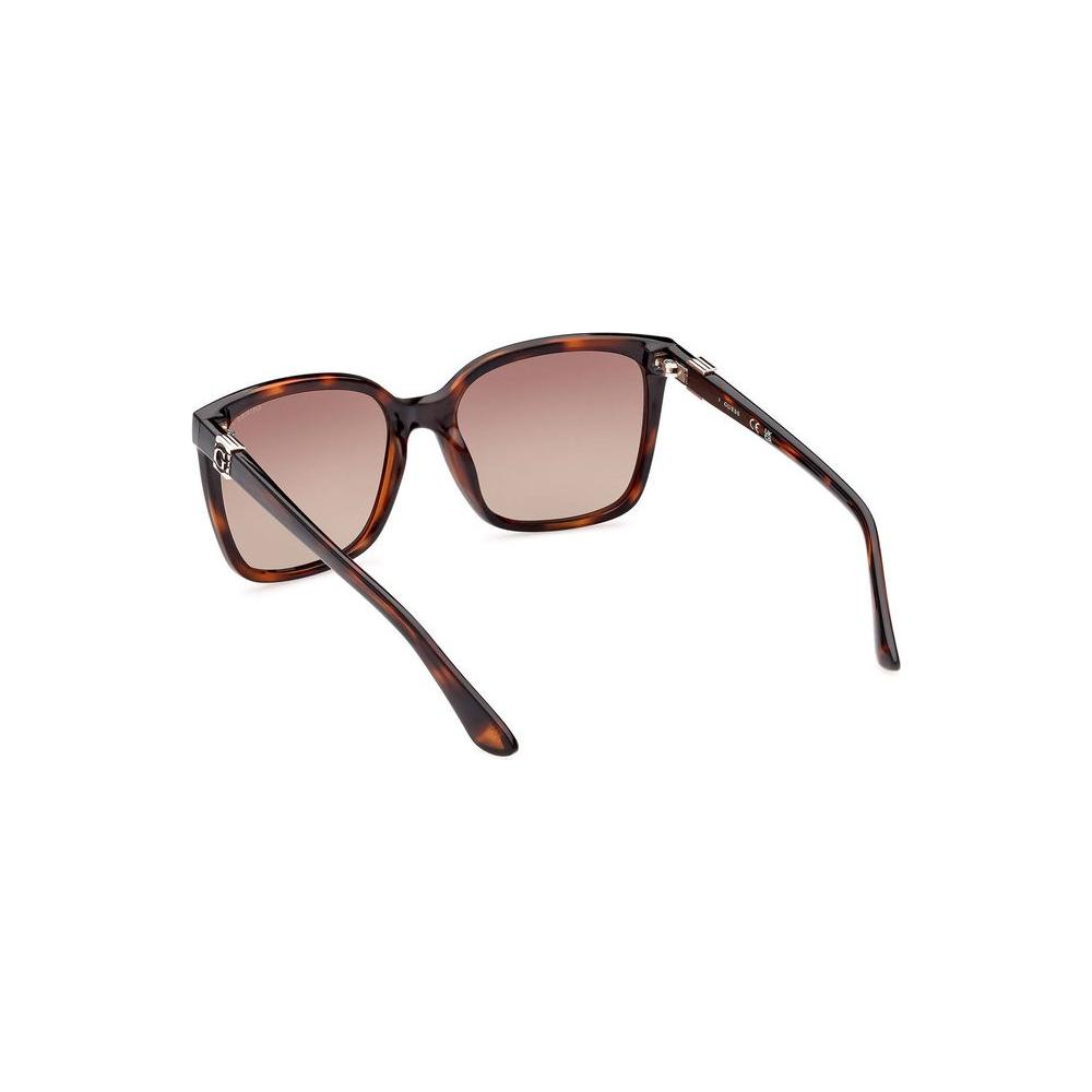 Guess Jeans Brown Injected Women Sunglass Guess Jeans Rosy Brown