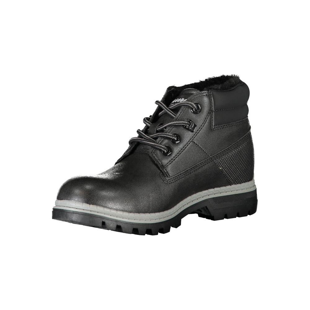 Carrera Chic Contrast Lace-Up Boots Carrera Dark Slate Gray