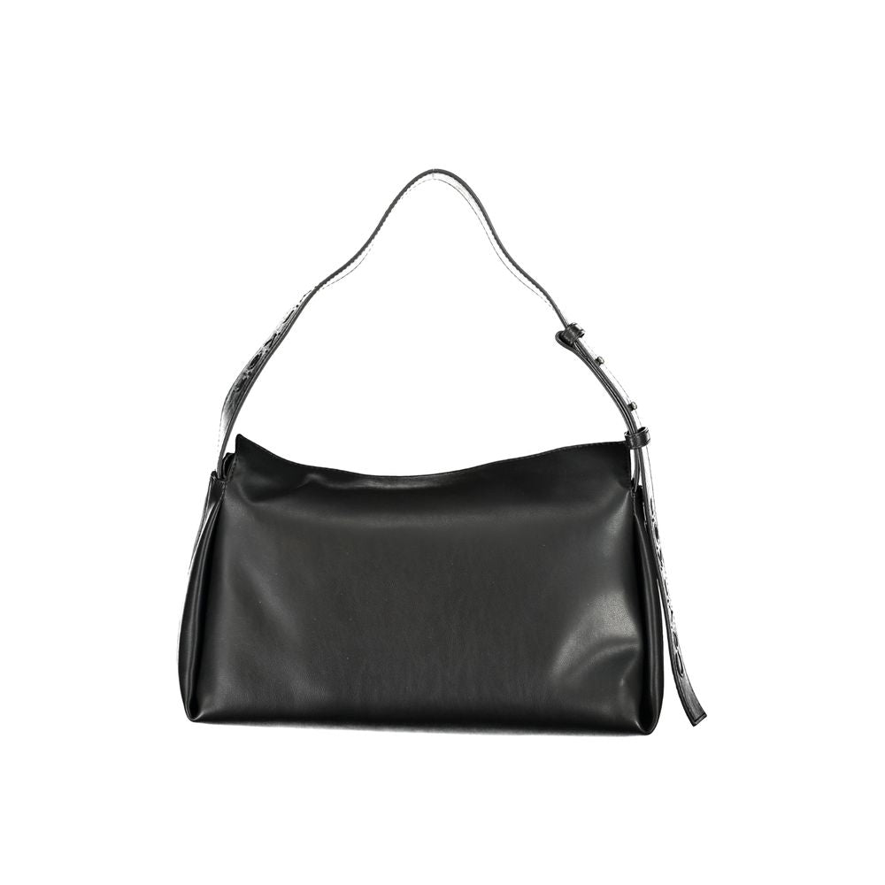 Calvin Klein Black Polyester Handbag Calvin Klein Dark Slate Gray
