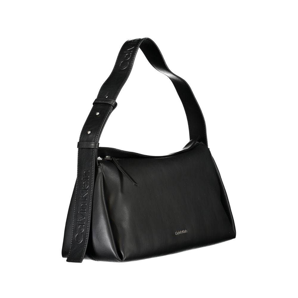 Calvin Klein Black Polyester Handbag Calvin Klein Dark Slate Gray