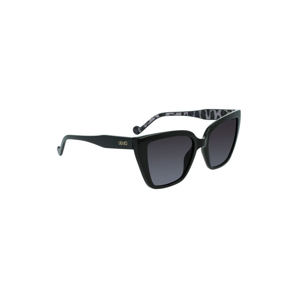 Liu Jo Black Injected Women Sunglasses Liu Jo Dark Slate Gray