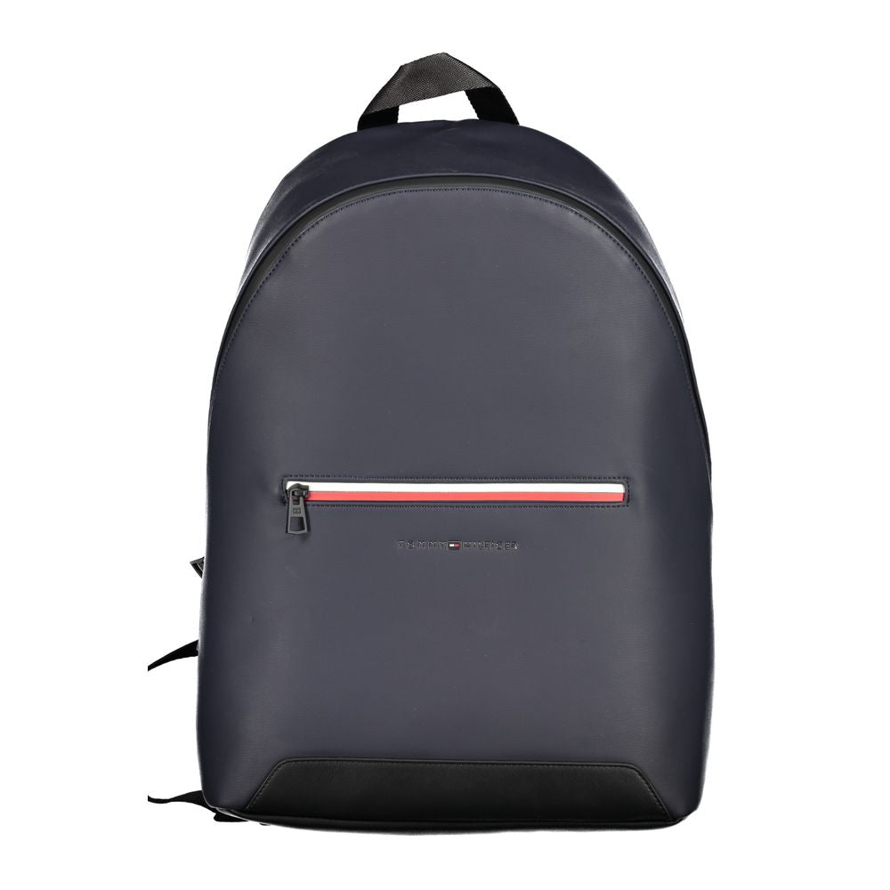 Tommy Hilfiger Blue Polyester Backpack Tommy Hilfiger Dark Slate Gray