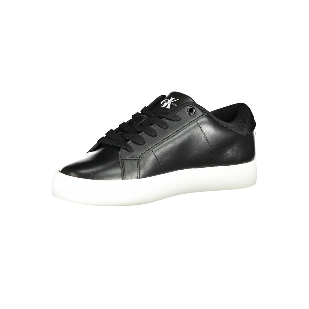 Calvin Klein Black Polyethylene Women Sneaker Calvin Klein Dark Slate Gray