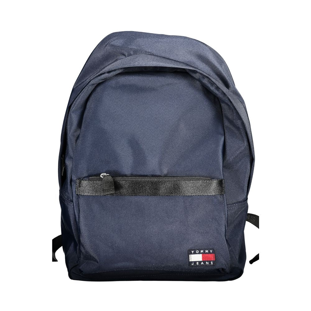 Tommy Hilfiger Blue Polyester Backpack Tommy Hilfiger Dim Gray