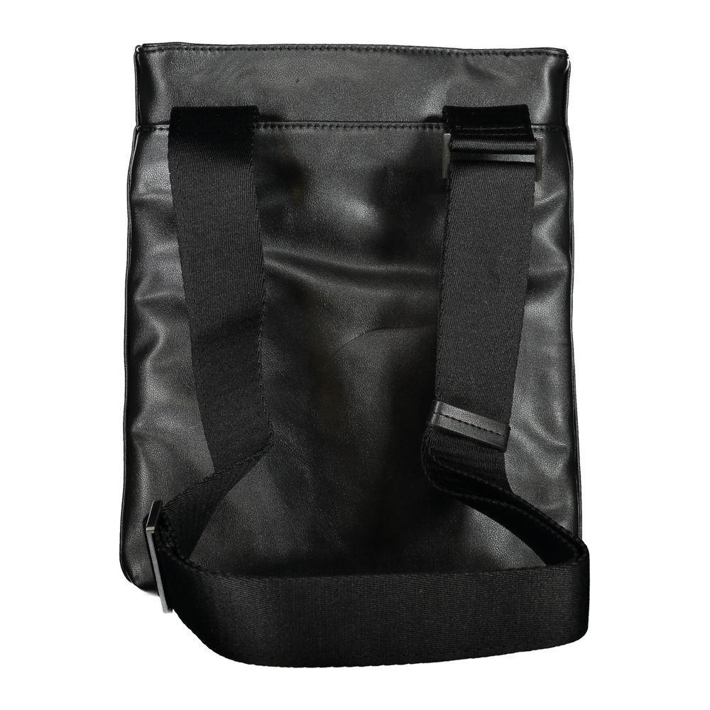 Calvin Klein Sleek Black Shoulder Bag with Contrast Details Calvin Klein Dark Slate Gray