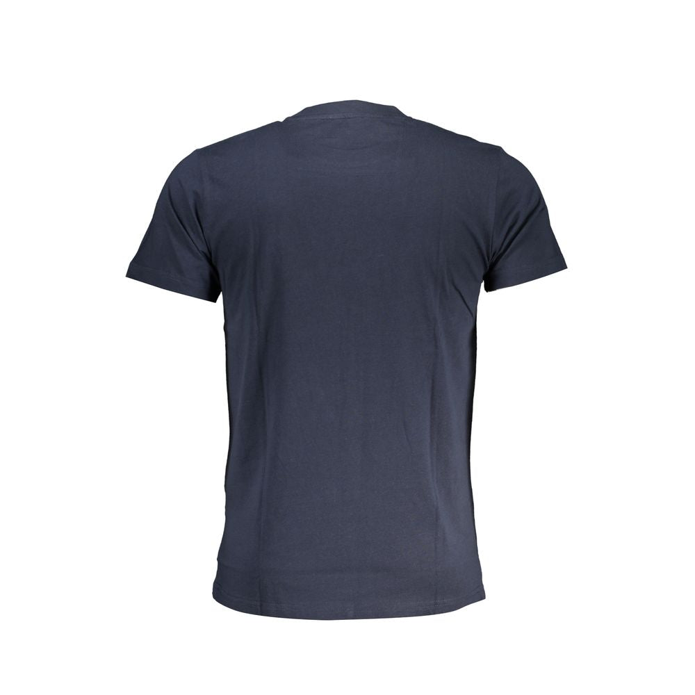 Cavalli Class Blue Cotton T-Shirt Cavalli Class Dark Slate Gray