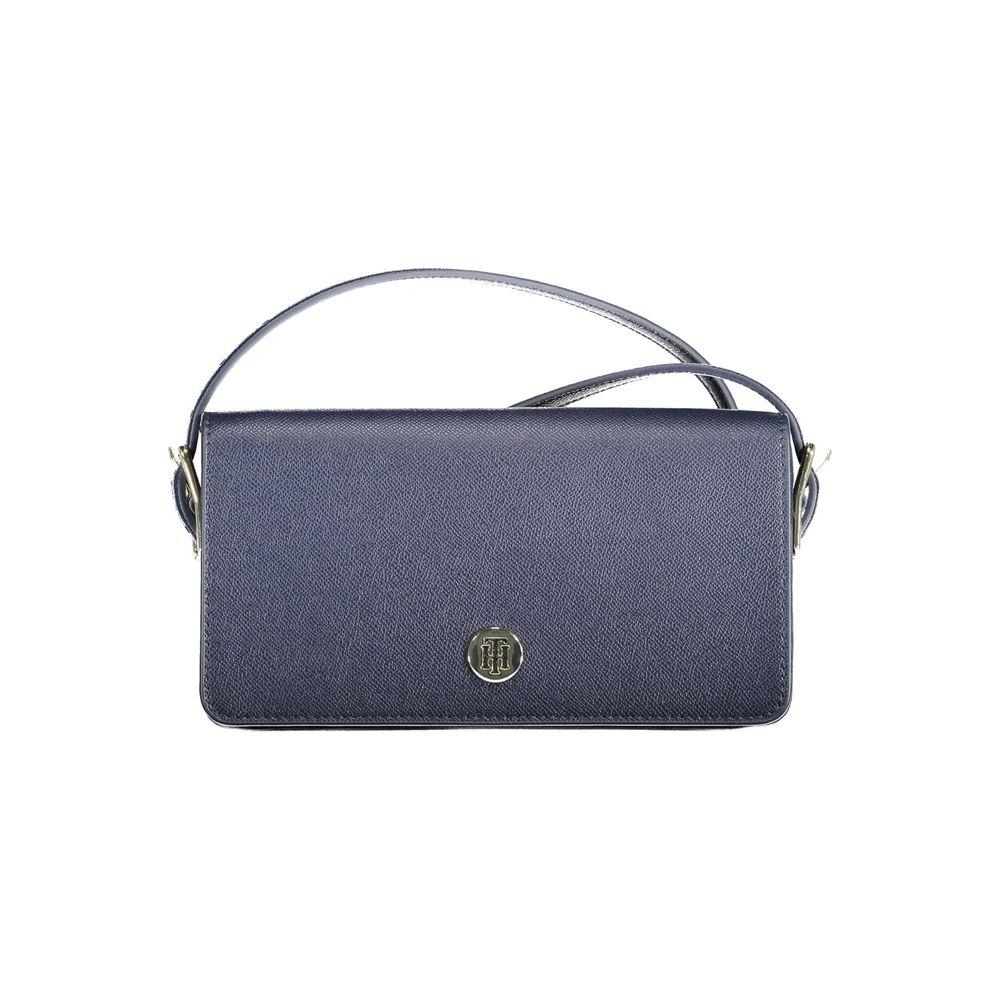 Tommy Hilfiger Blue Polyethylene Women Handbag Tommy Hilfiger Dim Gray