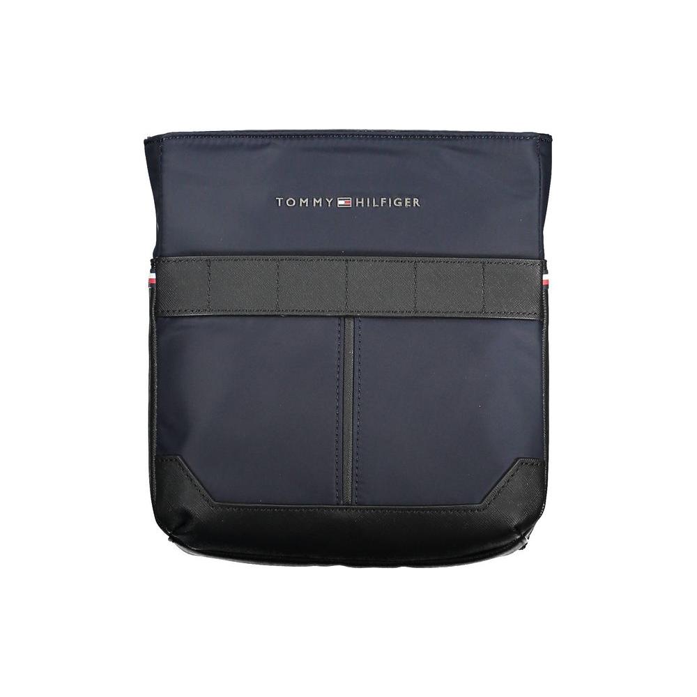 Tommy Hilfiger Blue Polyester Men Shoulder Bag Tommy Hilfiger Dark Slate Gray