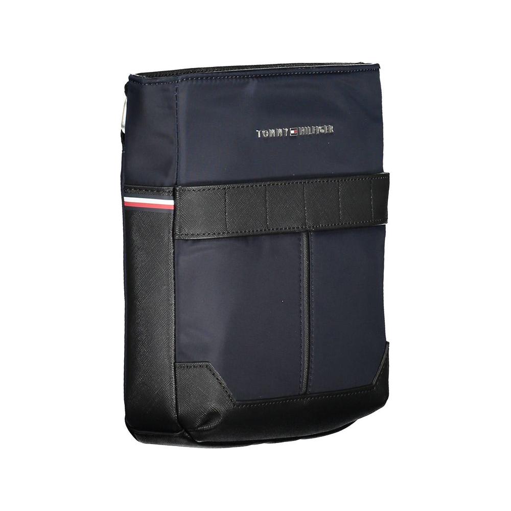 Tommy Hilfiger Blue Polyester Men Shoulder Bag Tommy Hilfiger Dark Slate Gray
