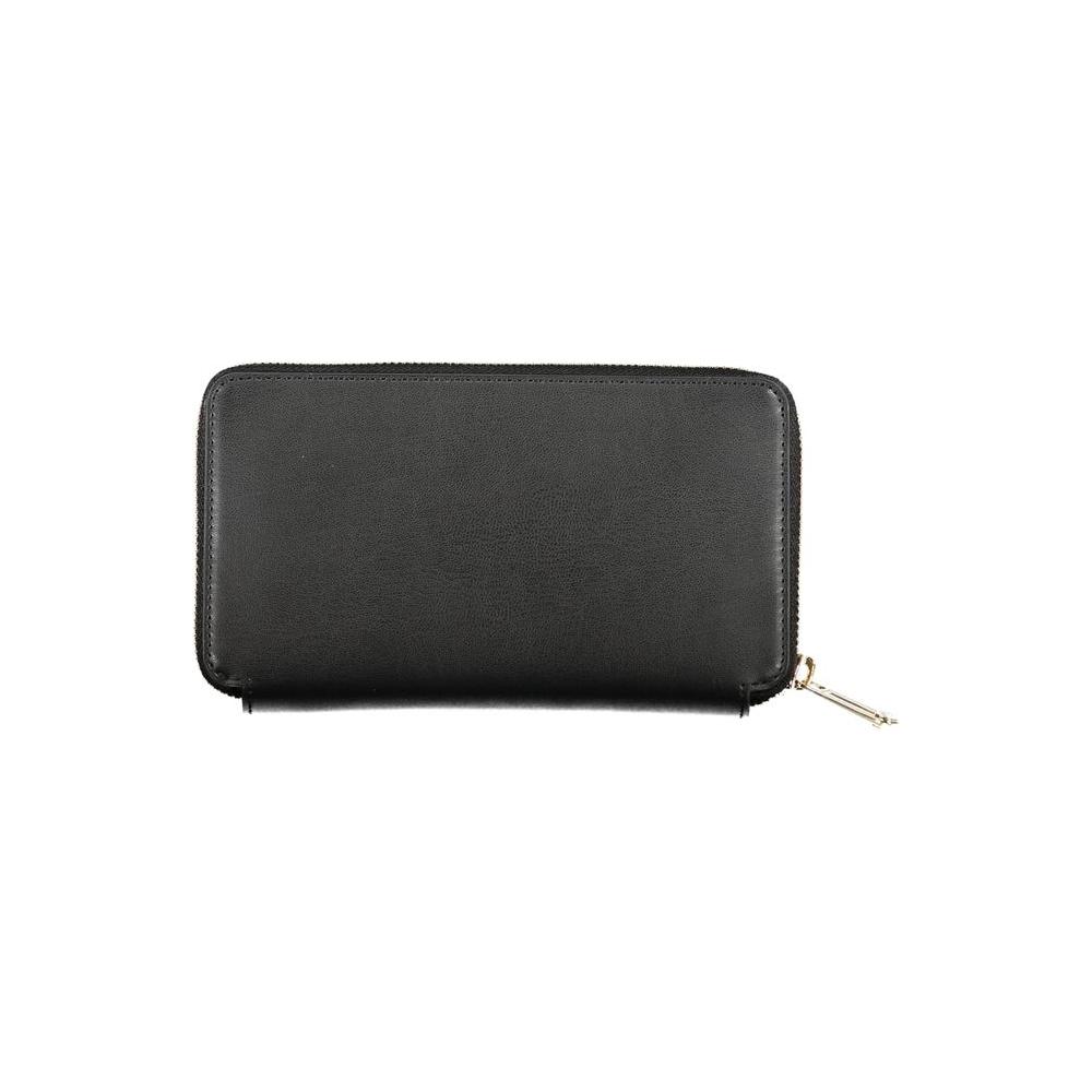 Tommy Hilfiger Black Polyethylene Wallet Tommy Hilfiger Dark Slate Gray