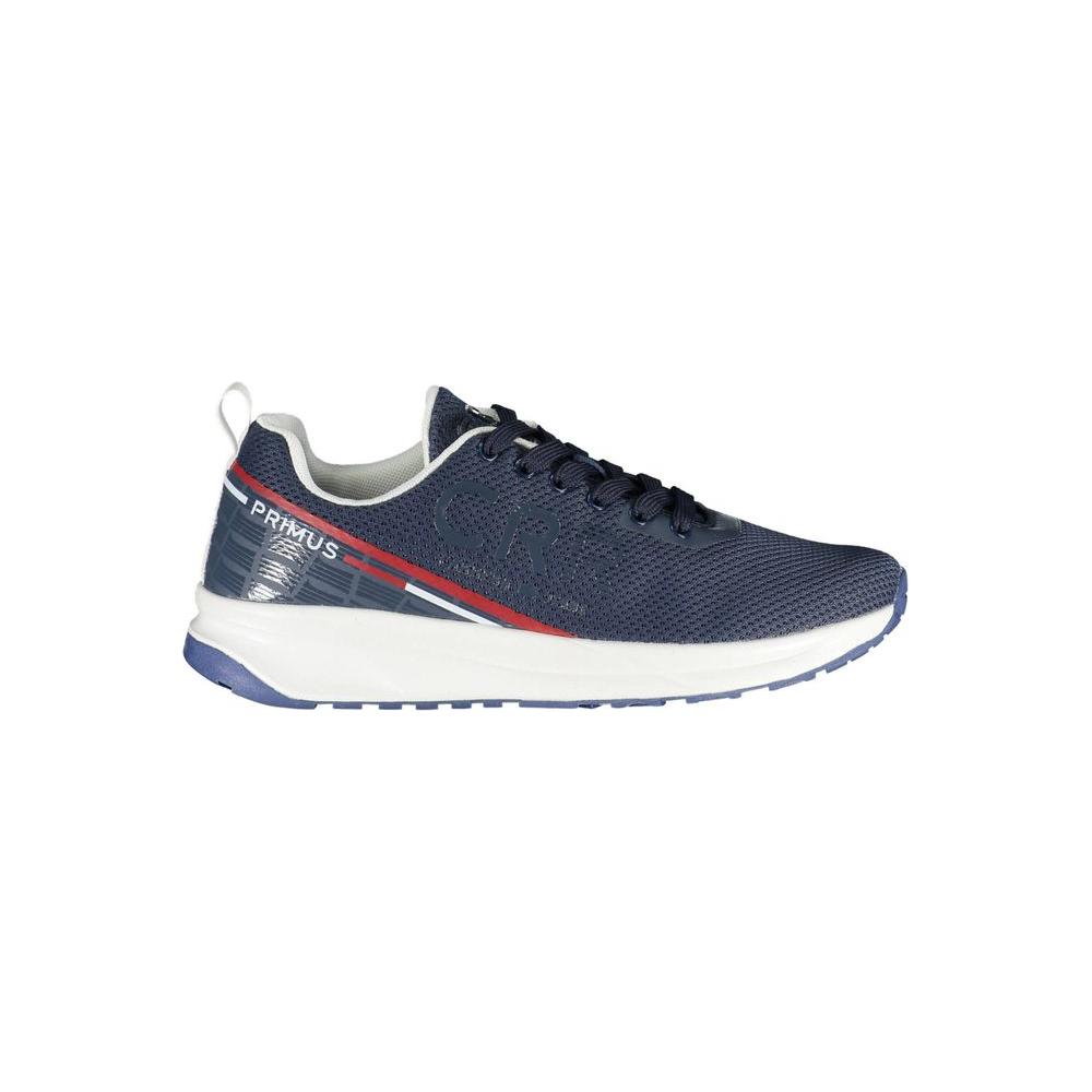 Carrera Blue Polyethylene Men Sneaker Carrera Beige