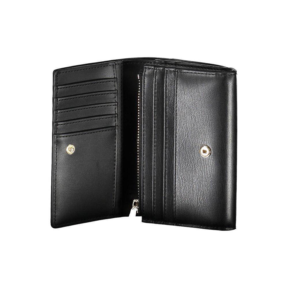 Tommy Hilfiger Black Polyethylene Women Wallet Tommy Hilfiger Dark Slate Gray