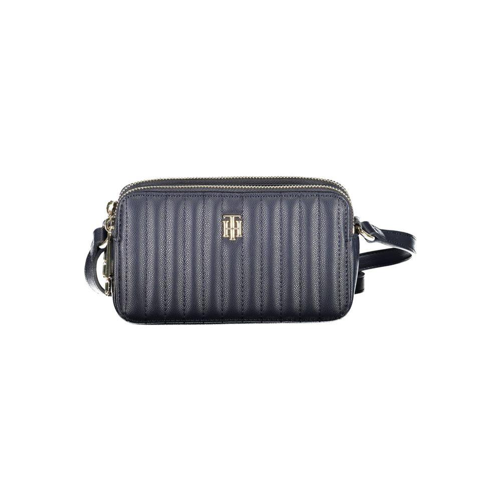 Tommy Hilfiger Blue Polyethylene Women Handbag Tommy Hilfiger Dim Gray