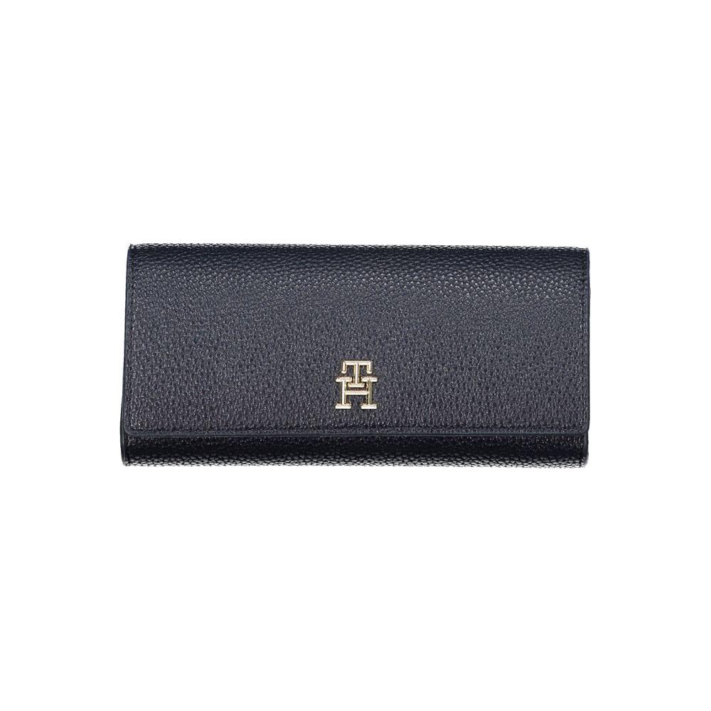 Tommy Hilfiger Blue Polyethylene Women Wallet Tommy Hilfiger Dark Slate Gray