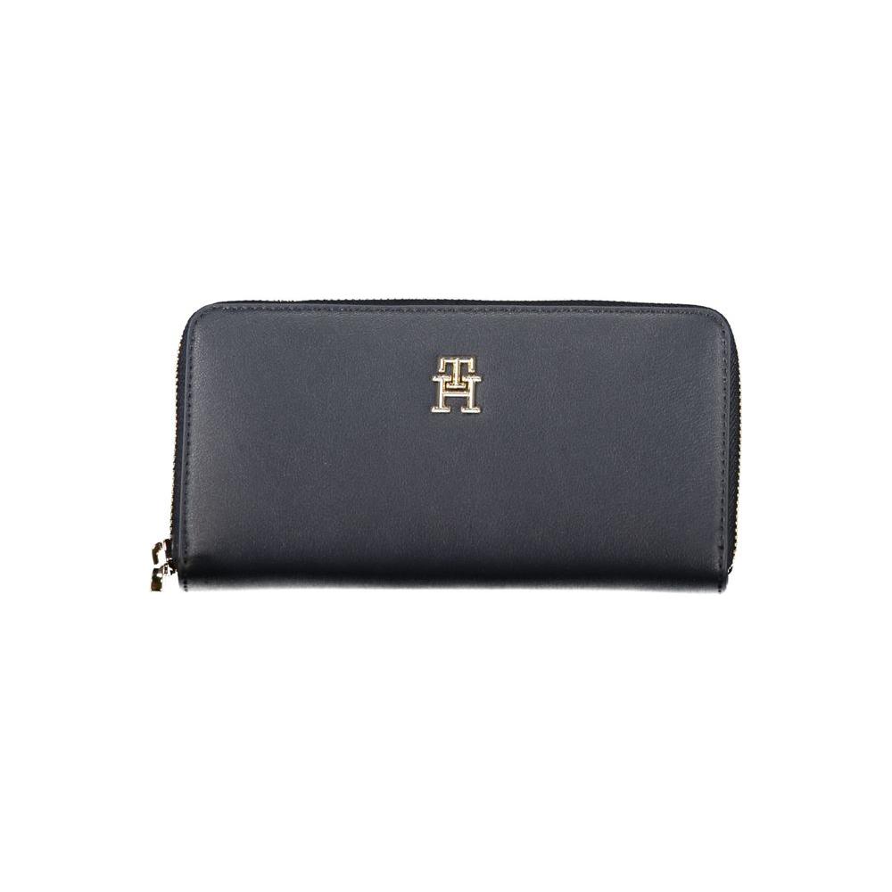 Tommy Hilfiger Chic Blue Organizer Wallet with Ample Space Tommy Hilfiger Dark Slate Gray