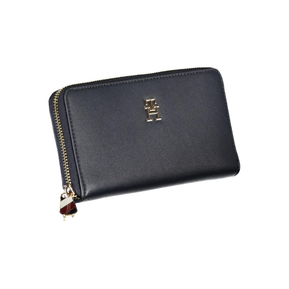 Tommy Hilfiger Chic Blue Organizer Wallet with Ample Space Tommy Hilfiger Dark Slate Gray